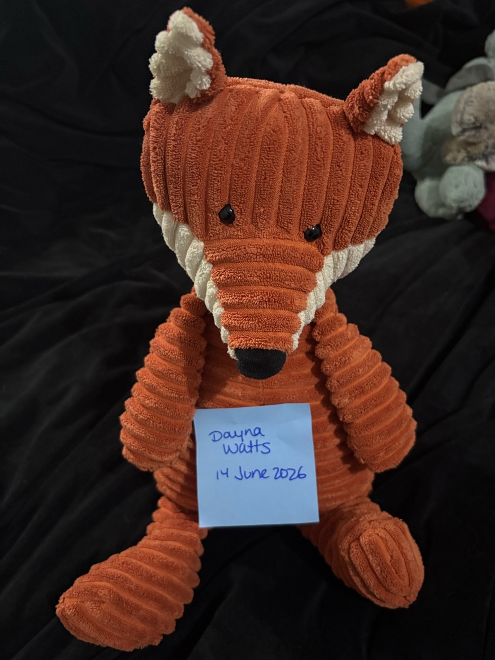 EUC Retired Cordy Roy Fox Slumberkins